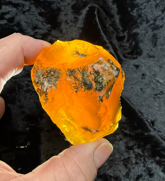 163 Gram Oregon Fire Opal Rough