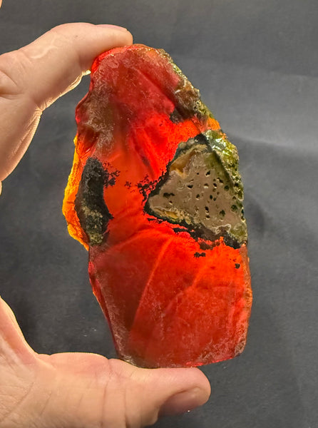 100 Gram Oregon Chocolate Fire Opal Slab