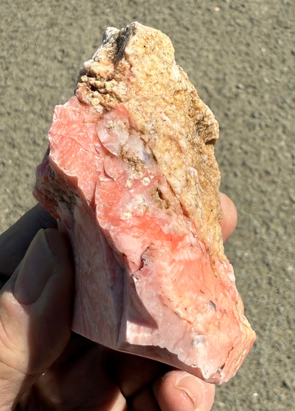 258 Gram Oregon Pink Opal Rough