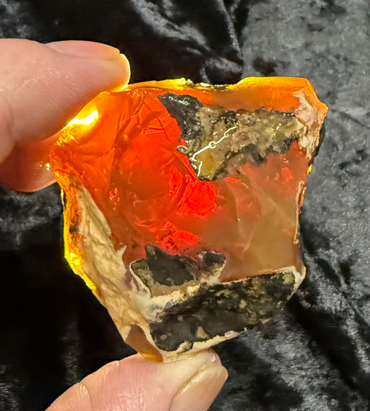 90 Gram Oregon Fire Opal Rough