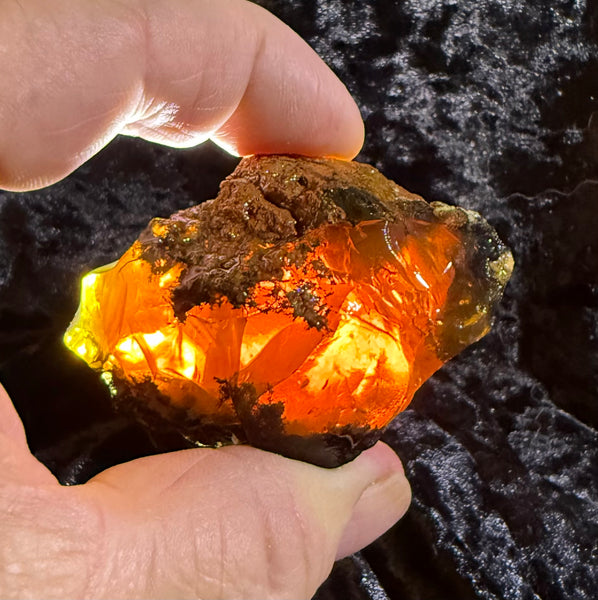 90 Gram Oregon Fire Opal Rough