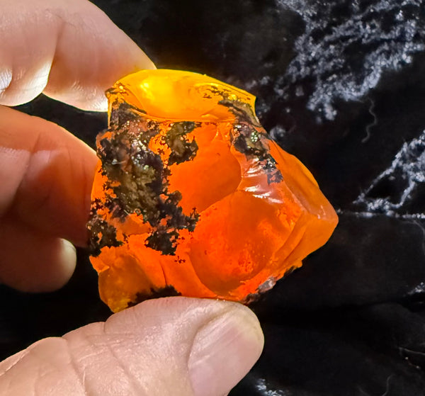 93 Gram Oregon Fire Opal Rough