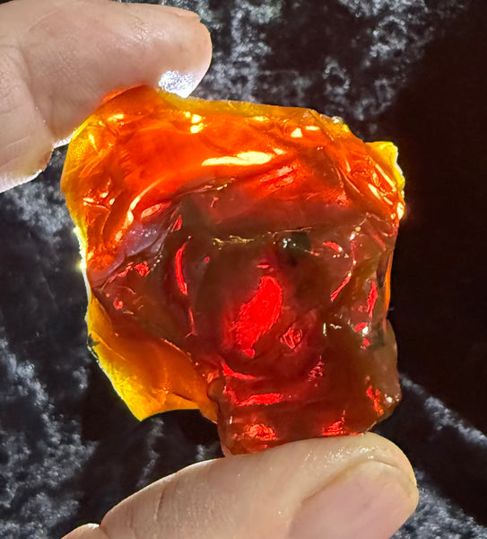 55 Gram Oregon Chocolate Fire Opal Rough