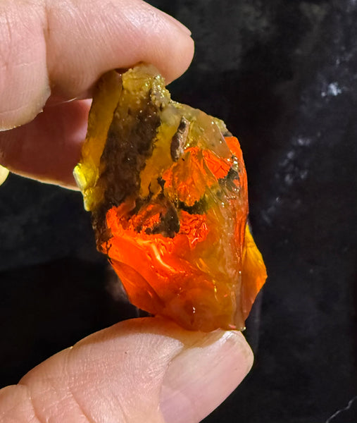 56 Gram Oregon Fire Opal Rough