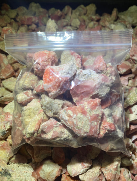 1 Pound Oregon Pink Opal in Rhyolite Tumble Bags – Outlaw Rocks