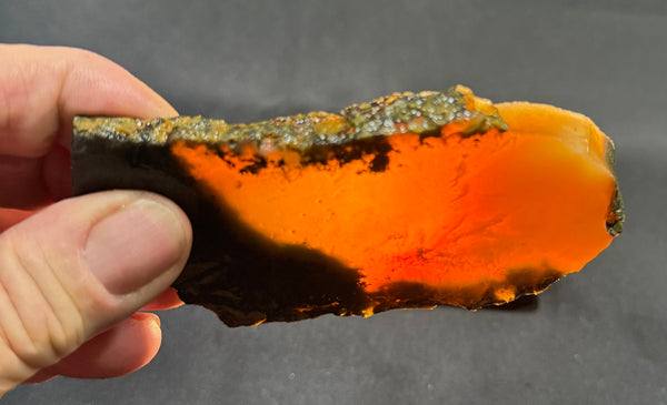 107 Gram Oregon Fire Opal Slab