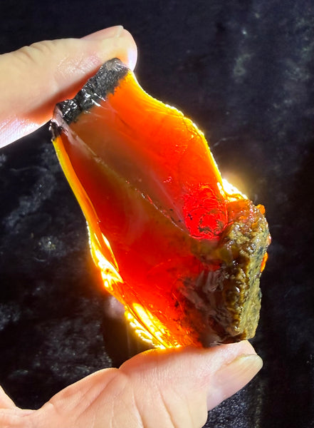 100 Gram Oregon Chocolate Fire Opal Rough