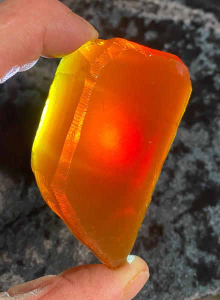 114 Oregon Chocolate Fire Opal