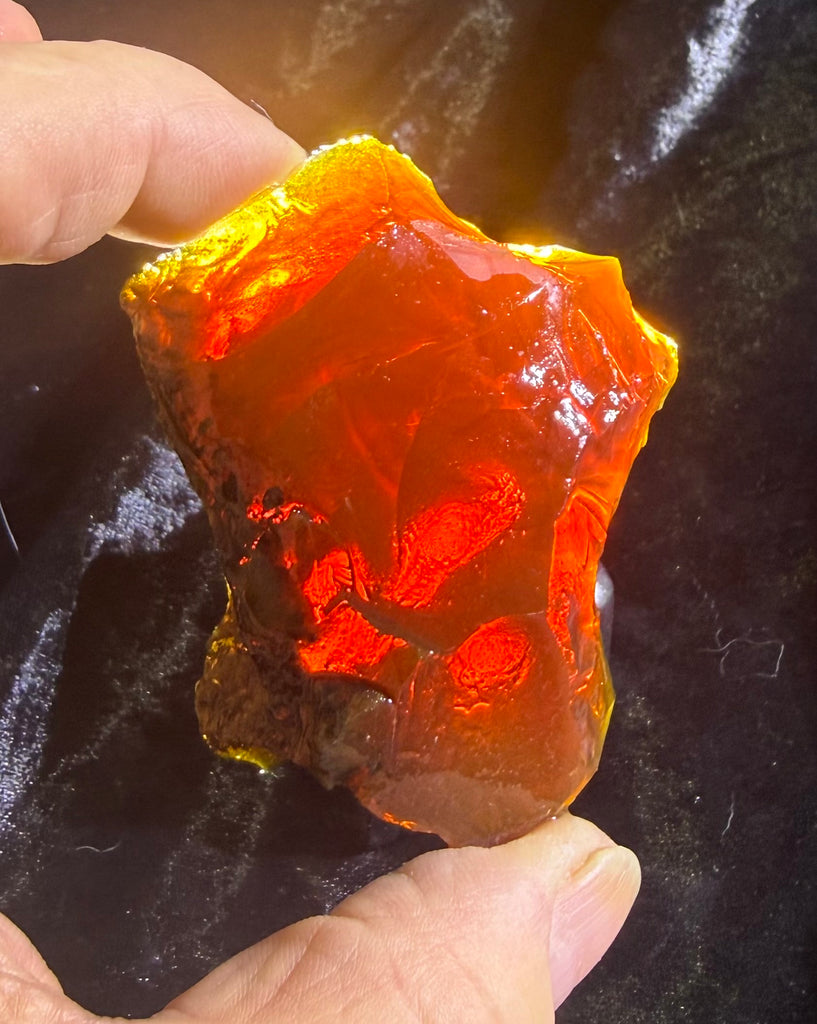 67 Gram Oregon Chocolate Fire Opal Rough