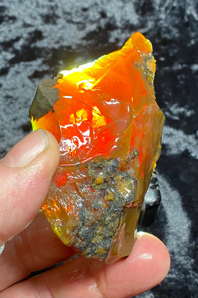 108 Gram Oregon Chocolate Fire Opal Rough