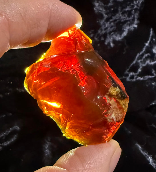 42 Gram Oregon Chocolate Fire Opal Rough