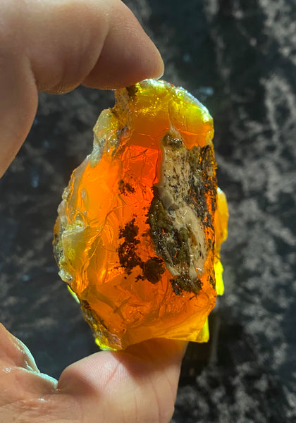 184 Gram Oregon Fire Opal Rough