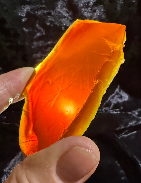 75 Gram Oregon Fire Opal Slab