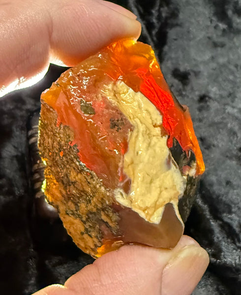 90 Gram Oregon Fire Opal Rough