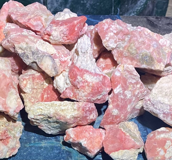 1 Pound Oregon Pink Opal in Rhyolite Tumble Bags