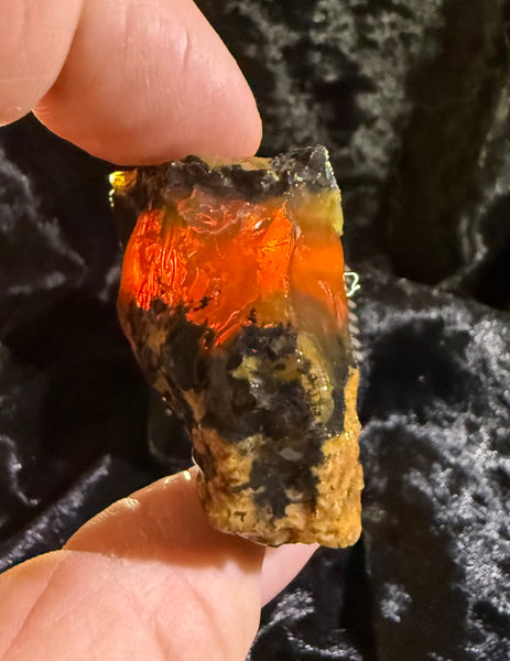 49 Gram Oregon Fire Opal Rough