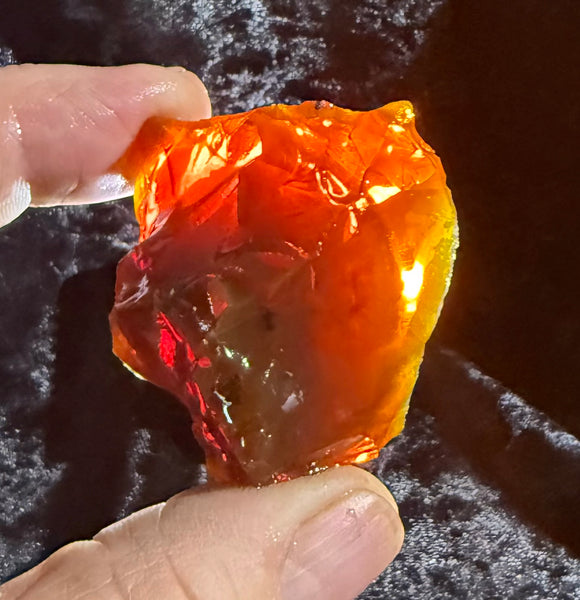 55 Gram Oregon Chocolate Fire Opal Rough
