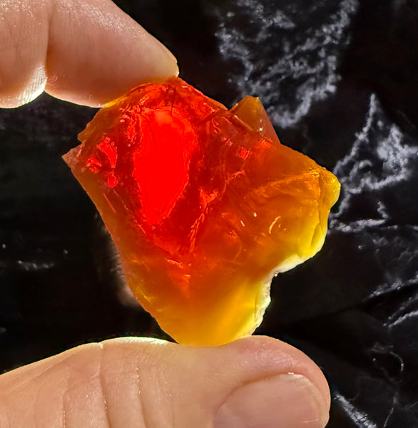 47 Gram Oregon Chocolate Fire Opal Rough