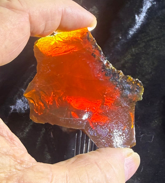 67 Gram Oregon Chocolate Fire Opal Rough