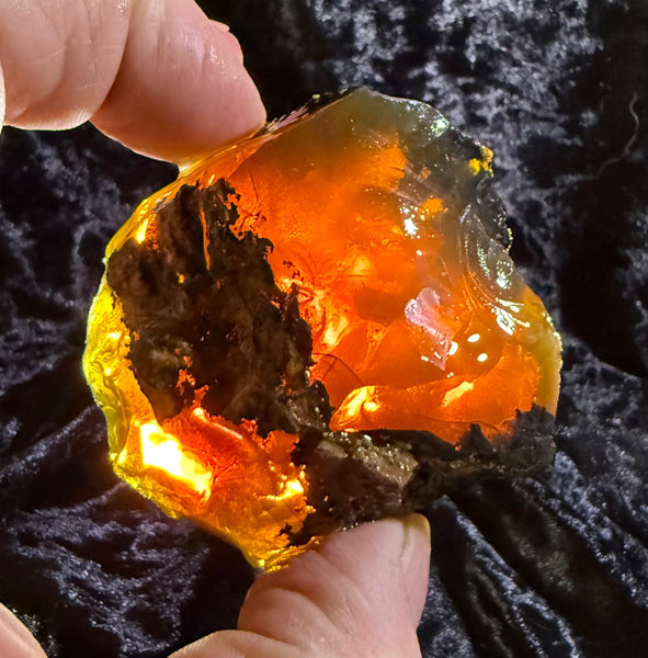 87 Gram Oregon Fire Opal Rough