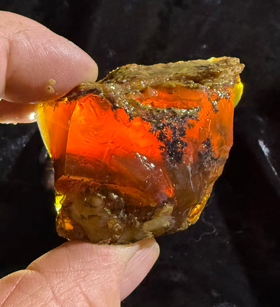 108 Gram Oregon Fire Opal Rough