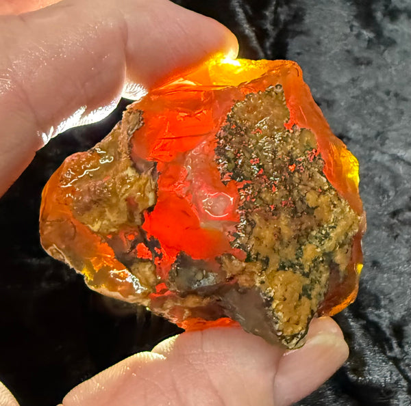 90 Gram Oregon Fire Opal Rough