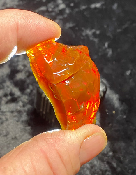 41 Gram Oregon Chocolate Fire Opal Rough