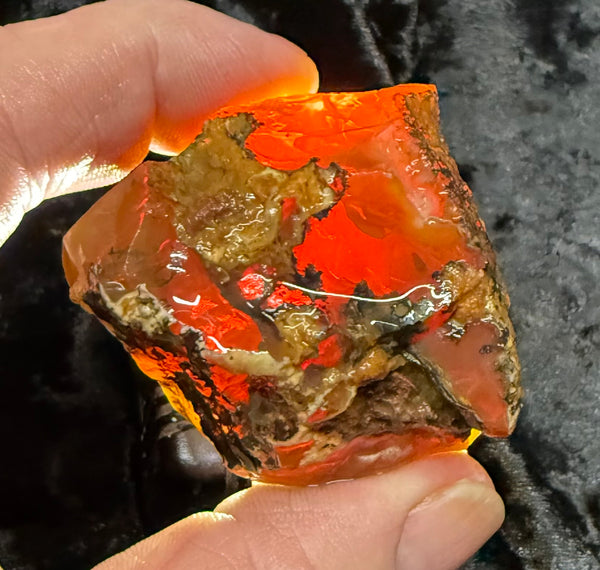 90 Gram Oregon Fire Opal Rough
