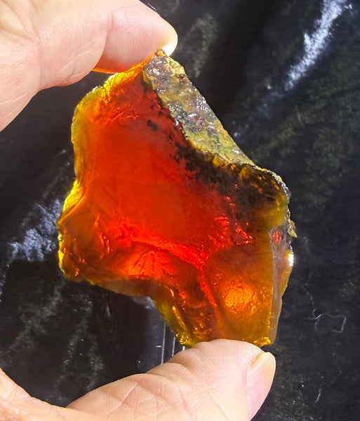 67 Gram Oregon Chocolate Fire Opal Rough