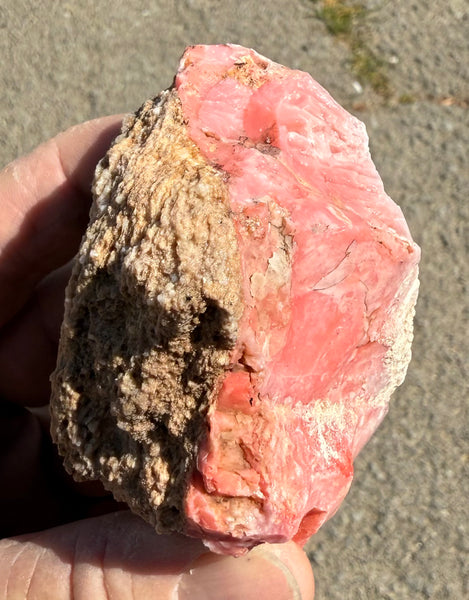 187 Gram Oregon Pink Opal Rough