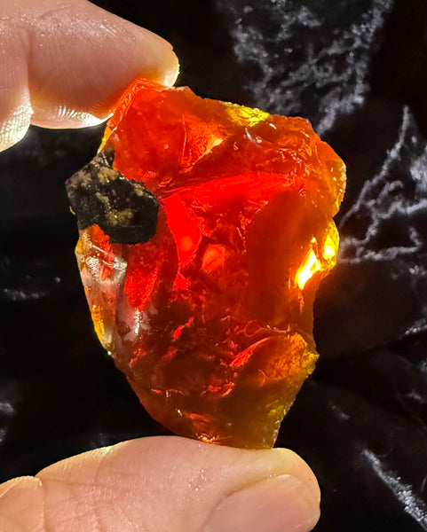 42 Gram Oregon Chocolate Fire Opal Rough
