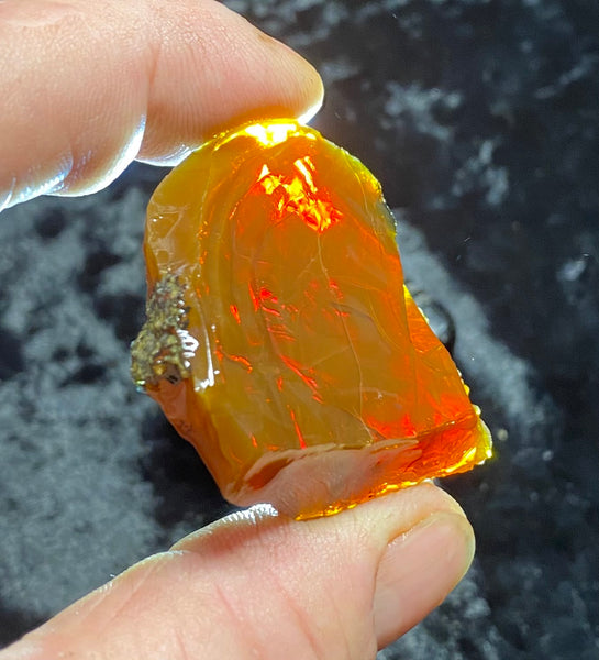 41 Gram Oregon Chocolate Fire Opal Rough