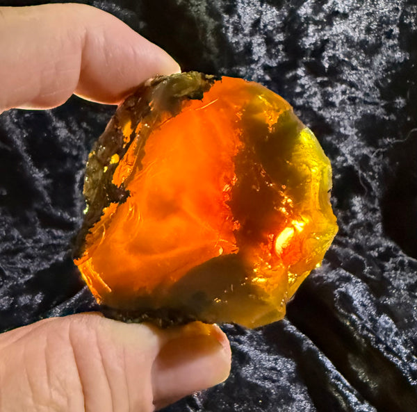 87 Gram Oregon Fire Opal Rough