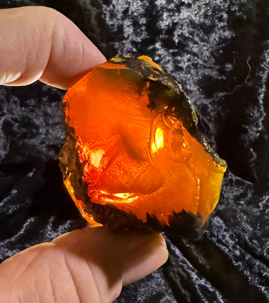 87 Gram Oregon Fire Opal Rough