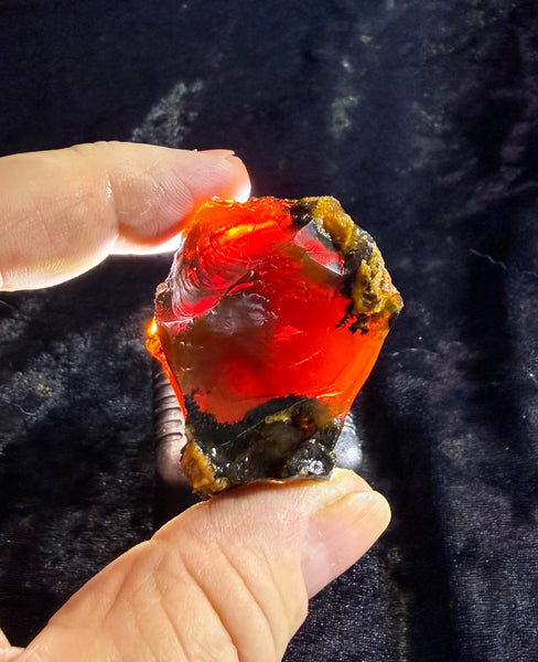 61 Gram Oregon Chocolate Fire Opal Rough
