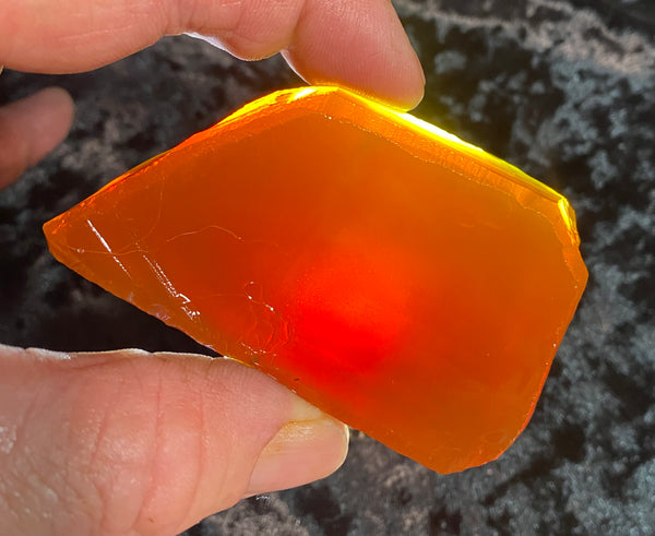 114 Oregon Chocolate Fire Opal