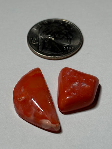 Oregon Pink/Red Opal Cabochons