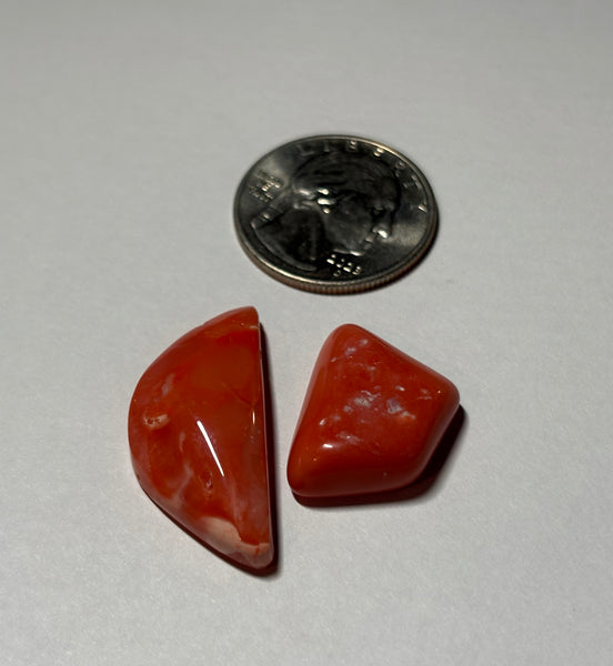 Oregon Pink/Red Opal Cabochons