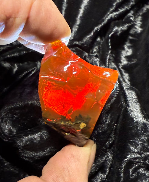 39 Gram Oregon Chocolate Fire Opal Rough