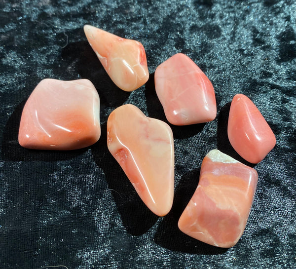 38 Grams of Polished Oregon Pink Opal