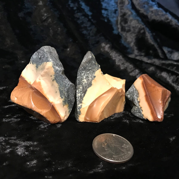 193 Grams of Oregon Chocolate & Caramel Opal with Matrix