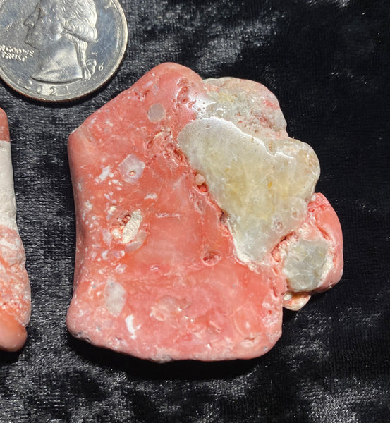 37 Grams of Oregon Pink Opal with Rhyolite Matrix