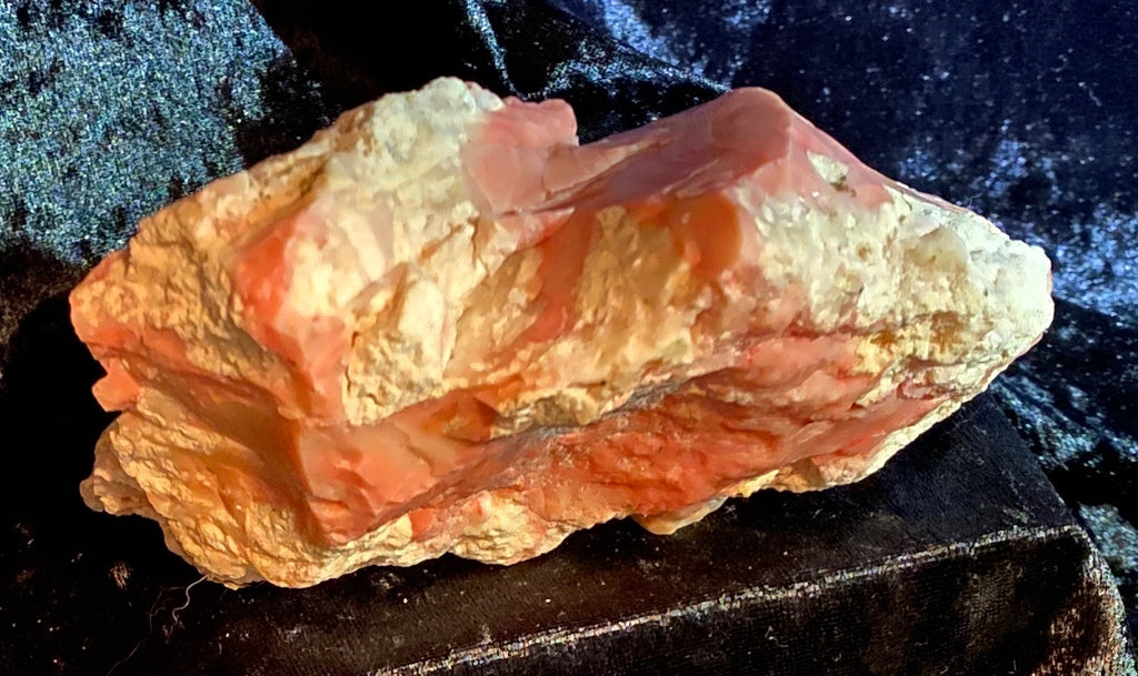 261 Gram Oregon Pink Opal in Rhyolite Matrix Specimen – Outlaw Rocks