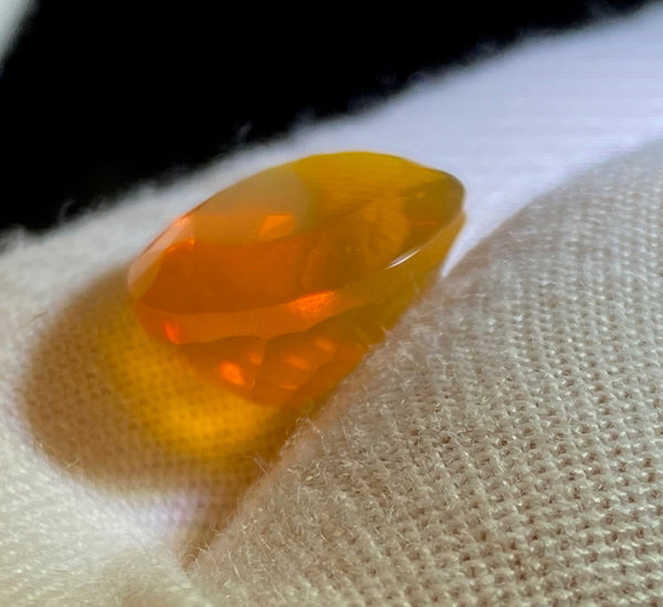 7.7 Carat Faceted Oregon Fire Opal