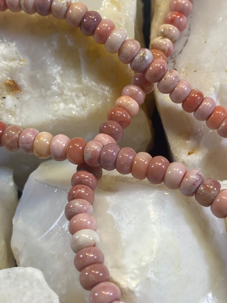 5 Millimeter Oregon Pink Opal Beads