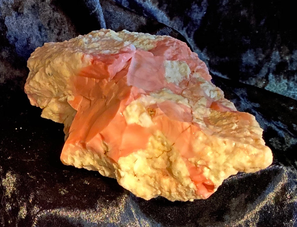261 Gram Oregon Pink Opal in Rhyolite Matrix Specimen